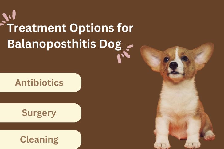 treatment options for balanoposthitis dog